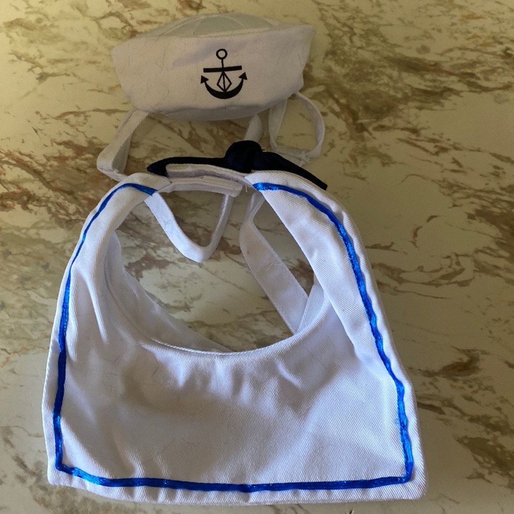 Cat/Small Dog Sailor Costume